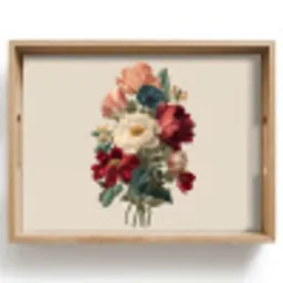 Boeket - Warme tinten - Elegant Dienblad Rechthoek middel -z3d_shopping