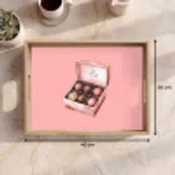 Doosje - Bonbons - Liefdevolle - Tekst Dienblad Rechthoek middel -USP_Formaat