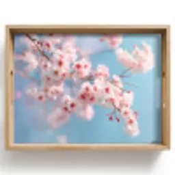Takken - Bloesems - Roze Dienblad Rechthoek middel -z3d_shopping