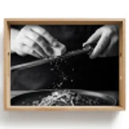 Kaas - Pasta - Rasp Dienblad Rechthoek middel -z3d_shopping