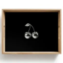 Kers - Luxueus - Metallic Dienblad Rechthoek middel -z3d_shopping