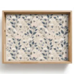 Klassiek - Botanisch - Kleurrijk Dienblad Rechthoek middel 911 -z3d_shopping
