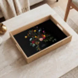 Klassiek - Vaas - Boeket - Bloemen Dienblad Rechthoek middel -sfeer1