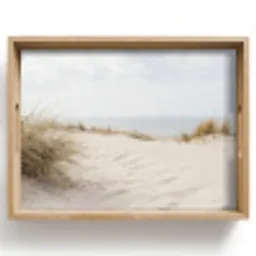 Wolken - Duinlandschap - Zand Dienblad Rechthoek middel -z3d_shopping