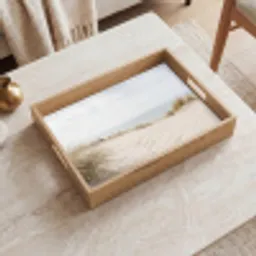 Wolken - Duinlandschap - Zand Dienblad Rechthoek middel -sfeer1