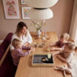 Kop - Koffie - Hout - Bonen Dienblad Rechthoek middel -sfeer4