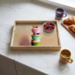 Cupcakes - Gestapeld - Kleurrijk - Fruit Dienblad Rechthoek middel -sfeer2