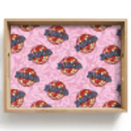 Disco - Bal - Patroon - Roze Dienblad Rechthoek middel 911 -z3d_shopping
