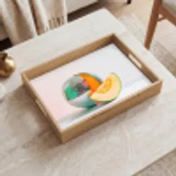 Disco - Discobal - Meloen - Pastel Dienblad Rechthoek middel -sfeer1