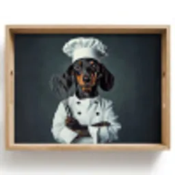 Hond - Garde - Kok Dienblad Rechthoek middel -z3d_shopping