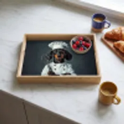 Hond - Garde - Kok Dienblad Rechthoek middel -sfeer2