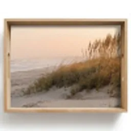 Duinlandschap - Zonsondergang - Strand Dienblad Rechthoek middel -z3d_shopping
