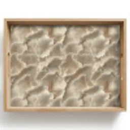 Waaierstructuren - Beige - Vezeltextuur Dienblad Rechthoek middel 911 -z3d_shopping