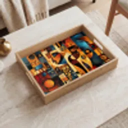 Figuren - Abstract - Symbolen Dienblad Rechthoek middel -sfeer1