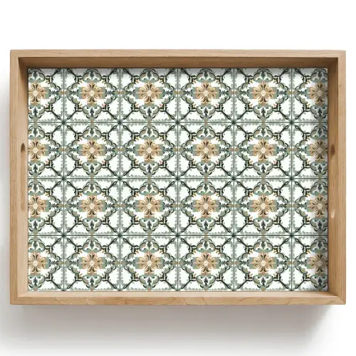 Floraal - Verweerd - Keurrijk Dienblad Rechthoek middel 911 -z3d_shopping