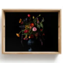 Bloemen - Bessen - Klassiek Dienblad Rechthoek middel -z3d_shopping