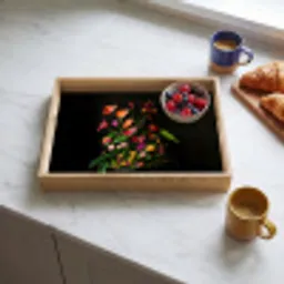 Bloemen - Vaas - Kleurrijk Dienblad Rechthoek middel -sfeer2
