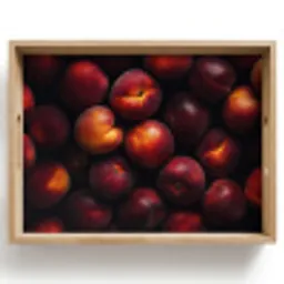 Fruit - Close up - Nectarines Dienblad Rechthoek middel -z3d_shopping