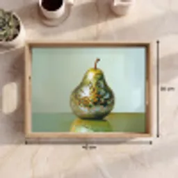Fruit - Disco - Art - Glitter Dienblad Rechthoek middel -USP_Formaat
