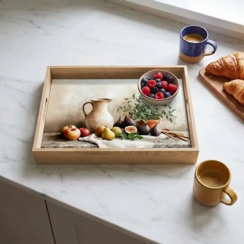 Fruit - Kruiden - Landelijk Dienblad Rechthoek middel -sfeer2