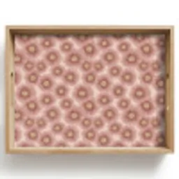 Gerbera - Bloemen - Roze Dienblad Rechthoek middel 911 -z3d_shopping