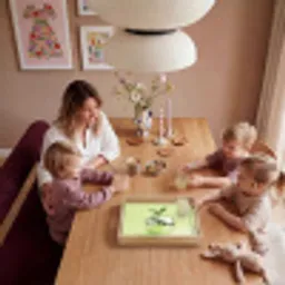 Groen - Disco - Decoratie - Appel Dienblad Rechthoek middel -sfeer4
