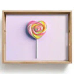 Hart - Lolly - Snoep Dienblad Rechthoek middel -z3d_shopping