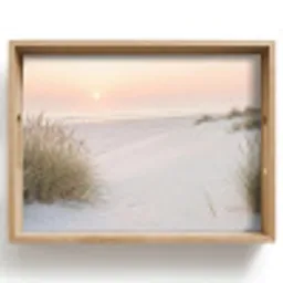 Horizon - Duinlandschap - Zand Dienblad Rechthoek middel -z3d_shopping