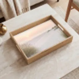Horizon - Duinlandschap - Zand Dienblad Rechthoek middel -sfeer1