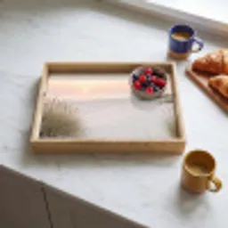 Horizon - Duinlandschap - Zand Dienblad Rechthoek middel -sfeer2
