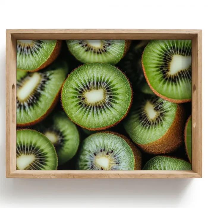 Kiwi - Fruit - Groen Dienblad Rechthoek middel -z3d_shopping