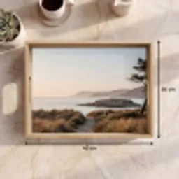 Landschap - Kust - Duinen Dienblad Rechthoek middel -USP_Formaat