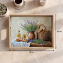 Lavendel - Brood - Stilleven Dienblad Rechthoek middel -USP_Formaat