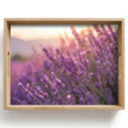Lavendel - Paars - Zonlicht Dienblad Rechthoek middel -z3d_shopping