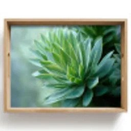 Blad - Plant - Groen - Textuur Dienblad Rechthoek middel -z3d_shopping