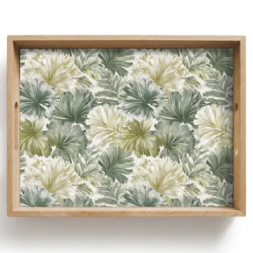 Bladeren - Botanisch - Groen Dienblad Rechthoek middel 911 -z3d_shopping