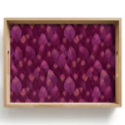 Bladeren - Patroon - Burgundy Dienblad Rechthoek middel 911 -z3d_shopping