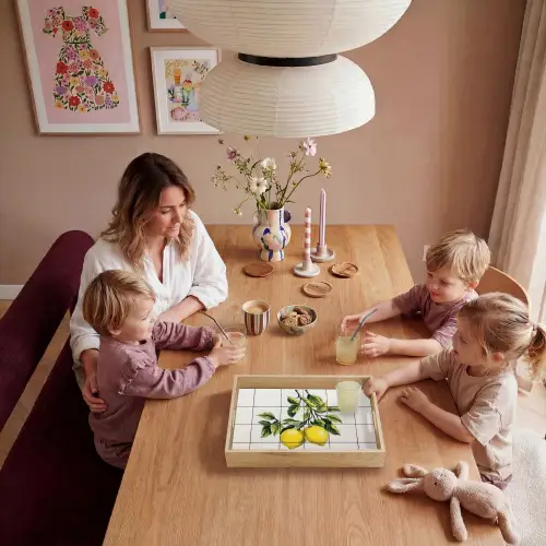 Citroen - Decoratie - Keramiek - Takken Dienblad Rechthoek middel -sfeer4