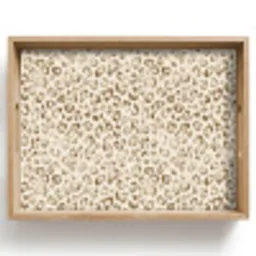 Luipaard - Klassiek - Beige Dienblad Rechthoek middel 911 -z3d_shopping