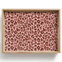 Luipaard - Patroon - Roze Dienblad Rechthoek middel 911 -z3d_shopping