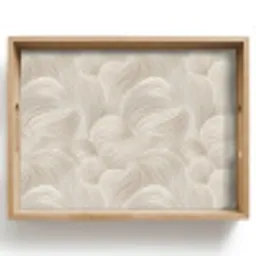 Lijnen - Waaier - Beige Dienblad Rechthoek middel 911 -z3d_shopping