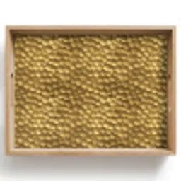 Metaal - Dynamisch - Goud Dienblad Rechthoek middel 911 -z3d_shopping