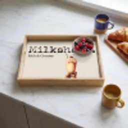 Milkshake - Kers - Rietje Dienblad Rechthoek middel -sfeer2