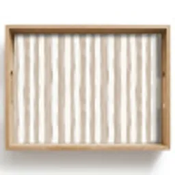 Minimalistisch - Strepen - Beige Dienblad Rechthoek middel 911 -z3d_shopping