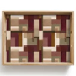 Modern - Geometrie - Kleurrijk Dienblad Rechthoek middel 911 -z3d_shopping