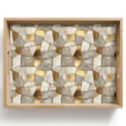Mozaïek - Marmer - Goud Dienblad Rechthoek middel 911 -z3d_shopping
