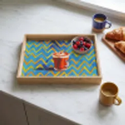 Mok - Koffie - Zigzag - Slagroom Dienblad Rechthoek middel -sfeer2