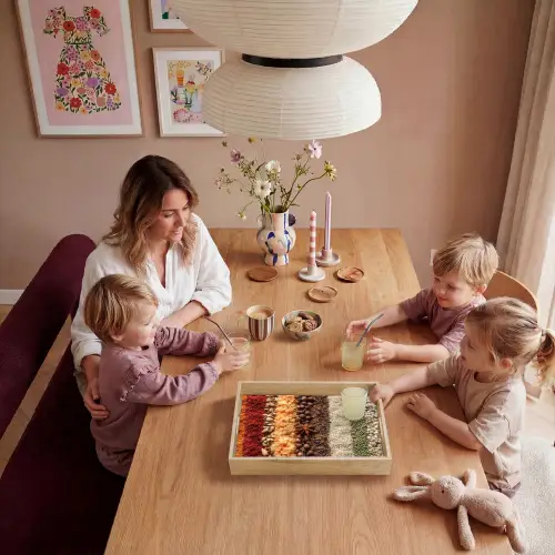 Banen - Verticaal - Kruiden - Variatie Dienblad Rechthoek middel -sfeer4