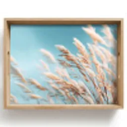Siergras - Wind - Lichtbruin Dienblad Rechthoek middel -z3d_shopping