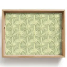 Palmwoud - Tropisch - Groen Dienblad Rechthoek middel 911 -z3d_shopping